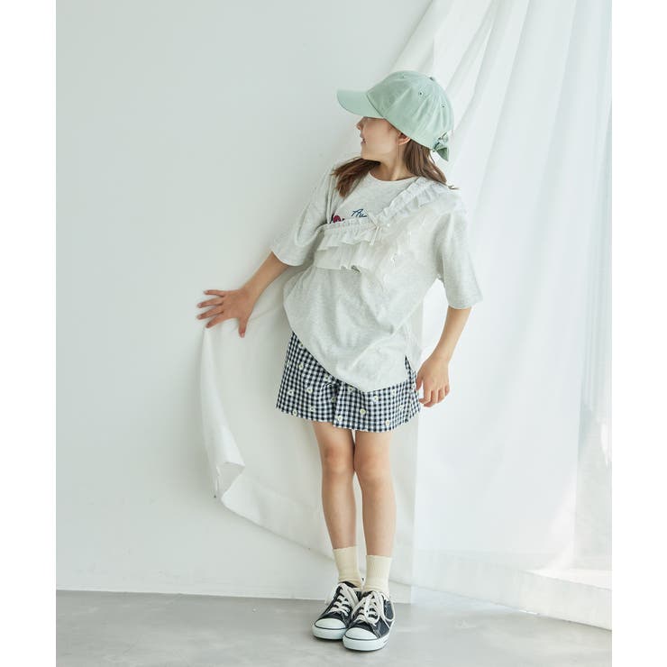 【KIDS】サッカーギンガムチェックショートパンツ | ROPE' PICNIC【KIDS】 | 詳細画像7 