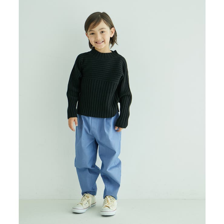 【KIDS】ストレッチツイルバレルパンツ/WEB限定サイズ:110cm | ROPE' PICNIC【KIDS】 | 詳細画像13 