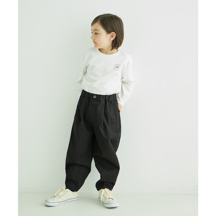 【KIDS】ストレッチツイルバレルパンツ/WEB限定サイズ:110cm | ROPE' PICNIC【KIDS】 | 詳細画像3 