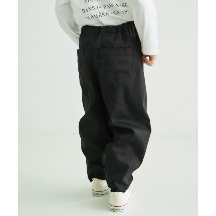 【KIDS】ストレッチツイルバレルパンツ/WEB限定サイズ:110cm | ROPE' PICNIC【KIDS】 | 詳細画像6 
