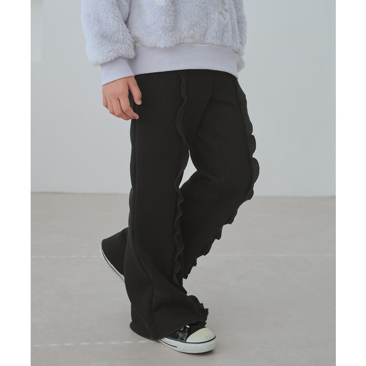 【KIDS/キッズ】フロントフリル裏起毛パンツ | ROPE' PICNIC【KIDS】 | 詳細画像1 