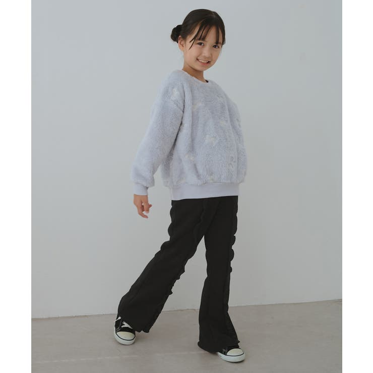 【KIDS/キッズ】フロントフリル裏起毛パンツ | ROPE' PICNIC【KIDS】 | 詳細画像3 