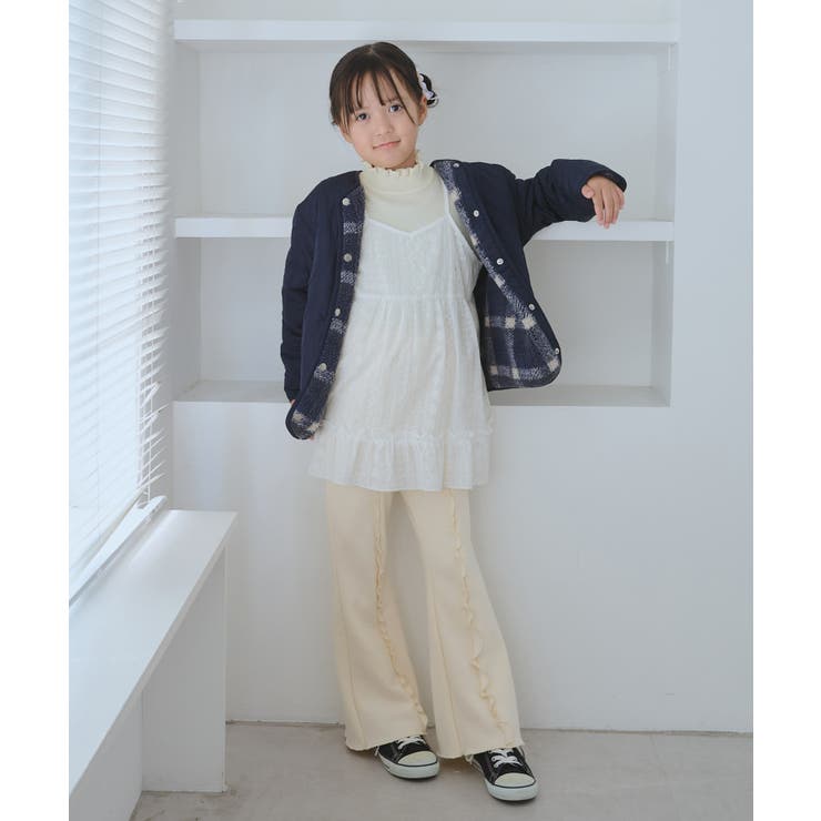 【KIDS/キッズ】フロントフリル裏起毛パンツ | ROPE' PICNIC【KIDS】 | 詳細画像8 