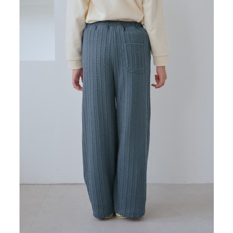 【KIDS/キッズ】裏ベロアケーブルフレアパンツ | ROPE' PICNIC【KIDS】 | 詳細画像14 