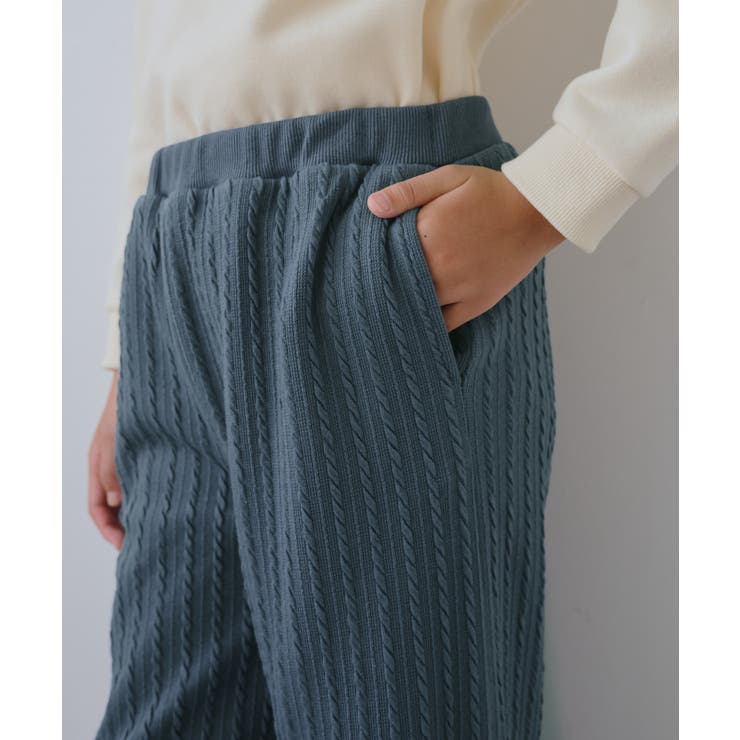 【KIDS/キッズ】裏ベロアケーブルフレアパンツ | ROPE' PICNIC【KIDS】 | 詳細画像15 