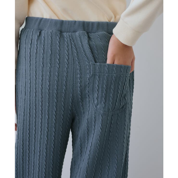 【KIDS/キッズ】裏ベロアケーブルフレアパンツ | ROPE' PICNIC【KIDS】 | 詳細画像16 