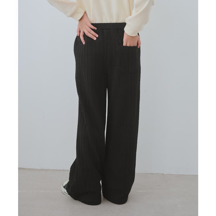 【KIDS/キッズ】裏ベロアケーブルフレアパンツ | ROPE' PICNIC【KIDS】 | 詳細画像6 