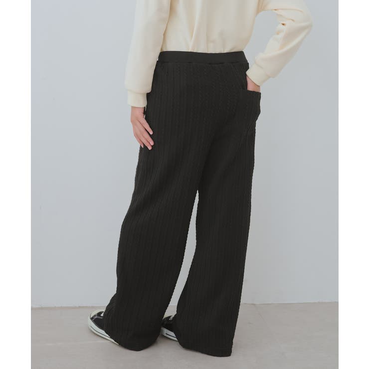 【KIDS/キッズ】裏ベロアケーブルフレアパンツ | ROPE' PICNIC【KIDS】 | 詳細画像7 