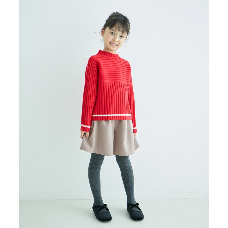 【KIDS】キュロットパンツ/リンクコーデ・WEB限定サイズ:110cm | ROPE' PICNIC【KIDS】 | 詳細画像21 