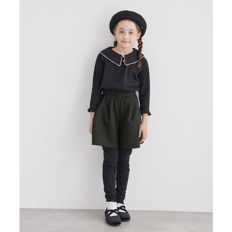 【KIDS】キュロットパンツ/リンクコーデ・WEB限定サイズ:110cm | ROPE' PICNIC【KIDS】 | 詳細画像5 