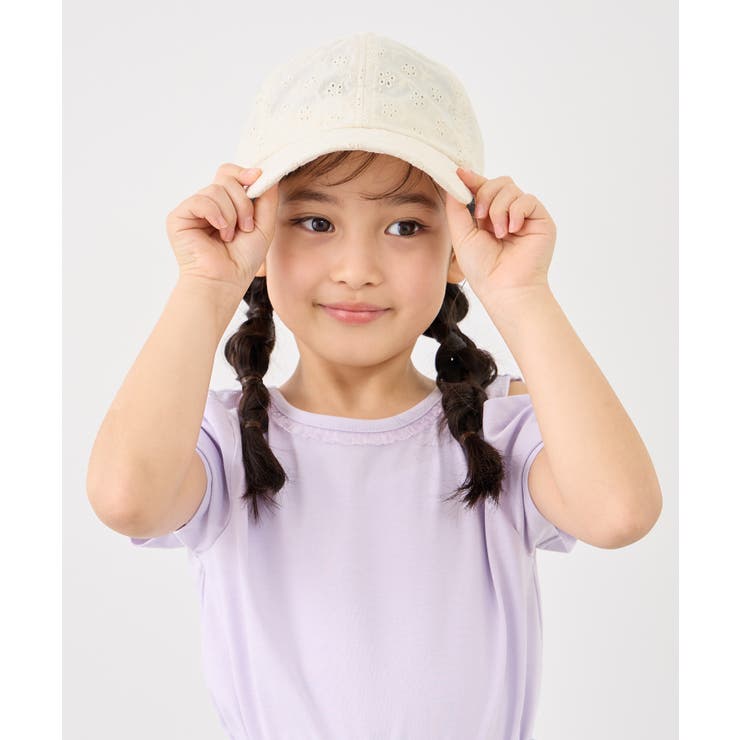 【KIDS/キッズ】フラワーレースキャップ | ROPE' PICNIC【KIDS】 | 詳細画像3 