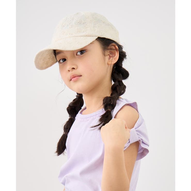 【KIDS/キッズ】フラワーレースキャップ | ROPE' PICNIC【KIDS】 | 詳細画像4 