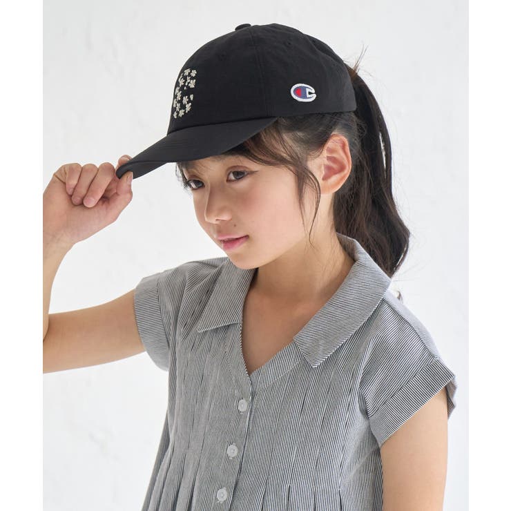 【KIDS キッズ】【Champion チャンピオン別注】フラワーロゴキャップ | ROPE' PICNIC【KIDS】 | 詳細画像3 