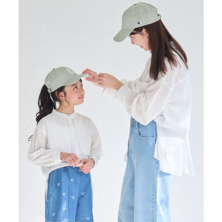 【KIDS キッズ】【Champion チャンピオン別注】フラワーロゴキャップ | ROPE' PICNIC【KIDS】 | 詳細画像5 