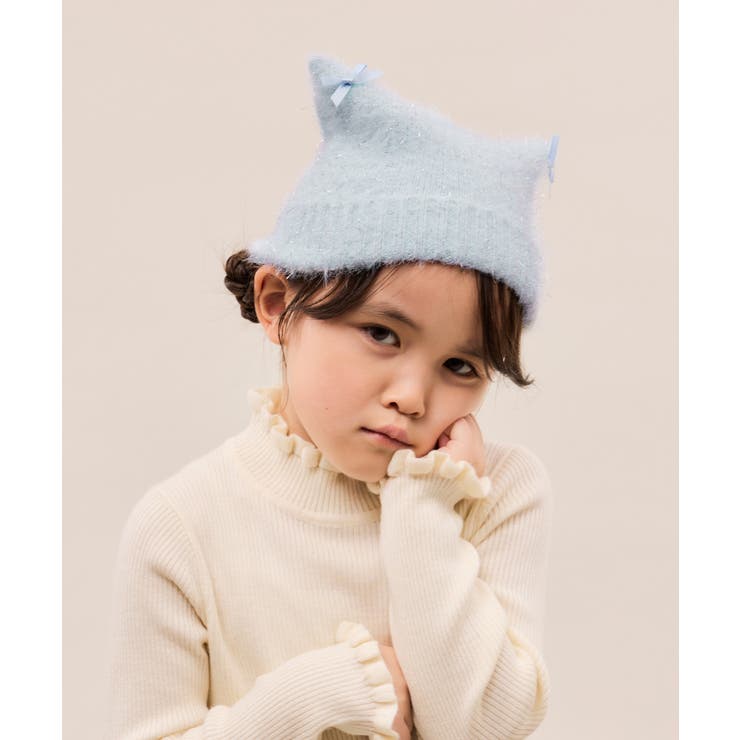【KIDS/キッズ】ねこみみラメニット帽 /リンクコーデ | ROPE' PICNIC【KIDS】 | 詳細画像5 
