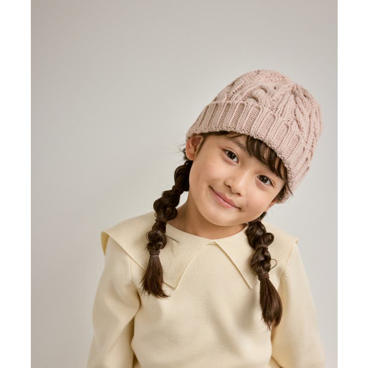 【KIDS/キッズ】UNISEXケーブルニットワッチ/リンクコーデ | ROPE' PICNIC【KIDS】 | 詳細画像4 