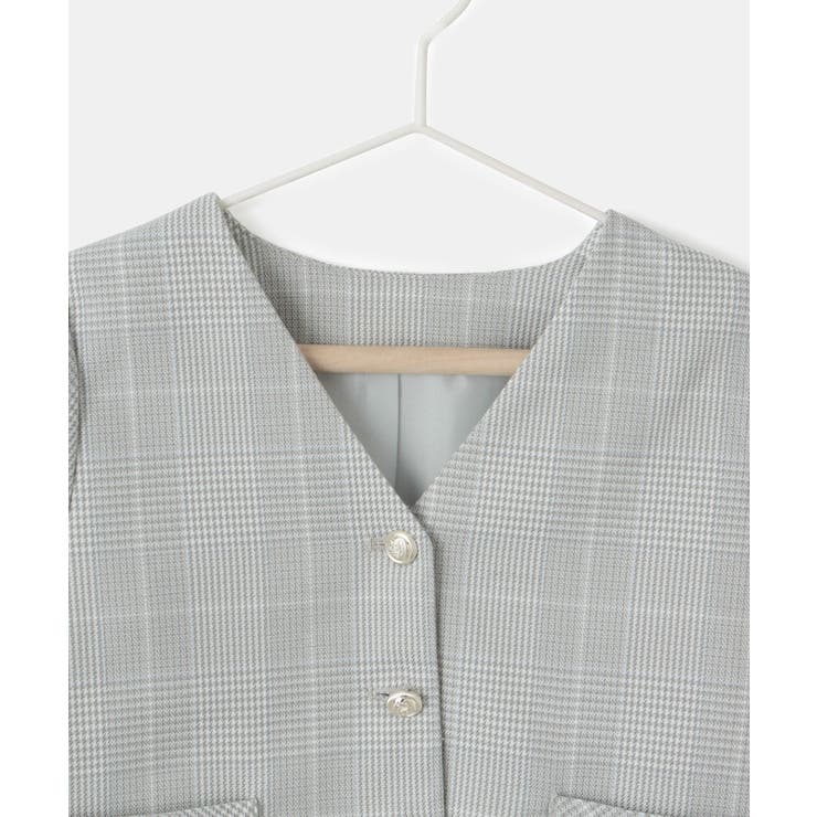 【KIDS】セレモニーにも・セットアップ対応/ノーカラージャケット | ROPE' PICNIC【KIDS】 | 詳細画像17 