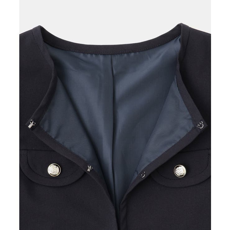 【KIDS/キッズ】パイピングノーカラージャケット/セレモニー対応 | ROPE' PICNIC【KIDS】 | 詳細画像12 