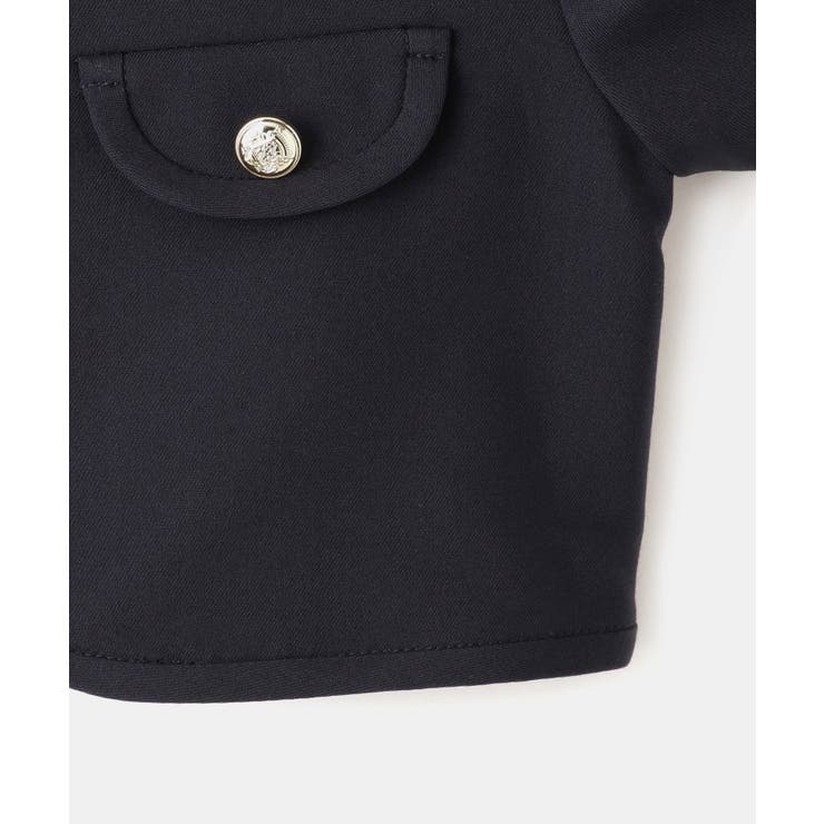 【KIDS/キッズ】パイピングノーカラージャケット/セレモニー対応 | ROPE' PICNIC【KIDS】 | 詳細画像9 