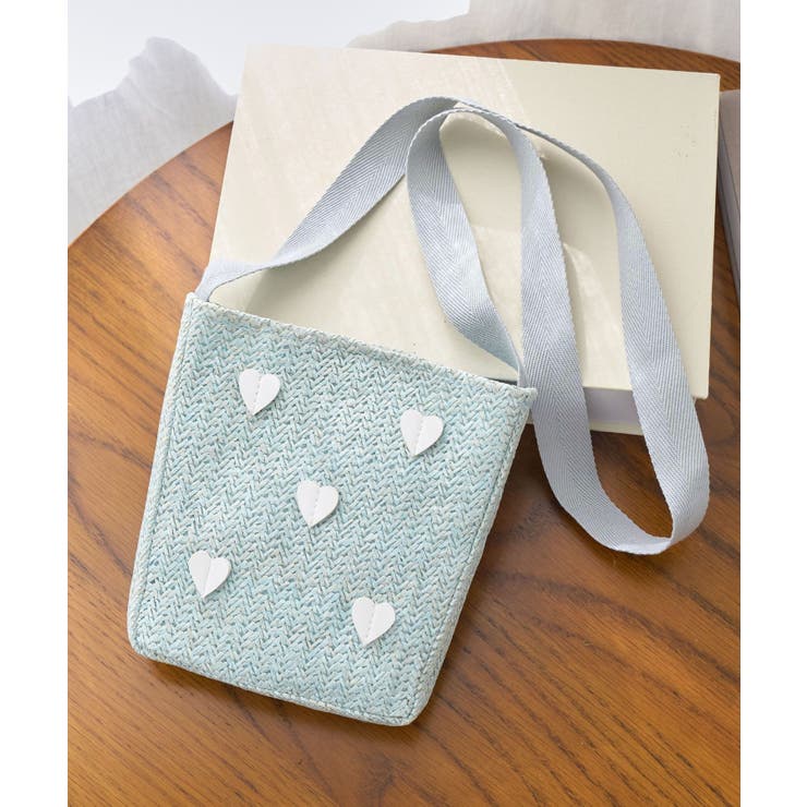 サックス(48) | 【KIDS】【Casselini/キャセリーニ】ハートモチーフバッグ | ROPE' PICNIC【KIDS】