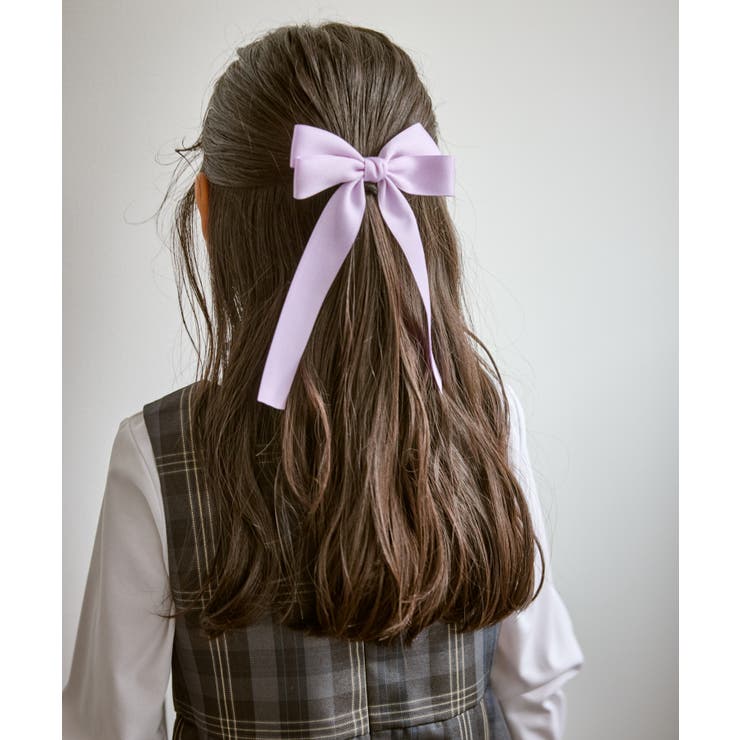 ラベンダー系(53) | 【KIDS/キッズ】ビックリボンヘアゴム | ROPE' PICNIC【KIDS】