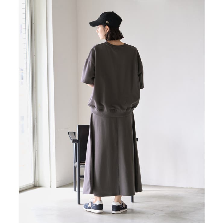 セットアップ対応/ミニ裏毛ワンポイント刺繍入りスカート | ROPE' PICNIC | 詳細画像5 