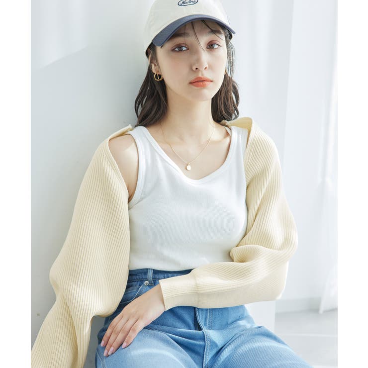 スポンディッシュショートカーディガン | ROPE' PICNIC | 詳細画像18 