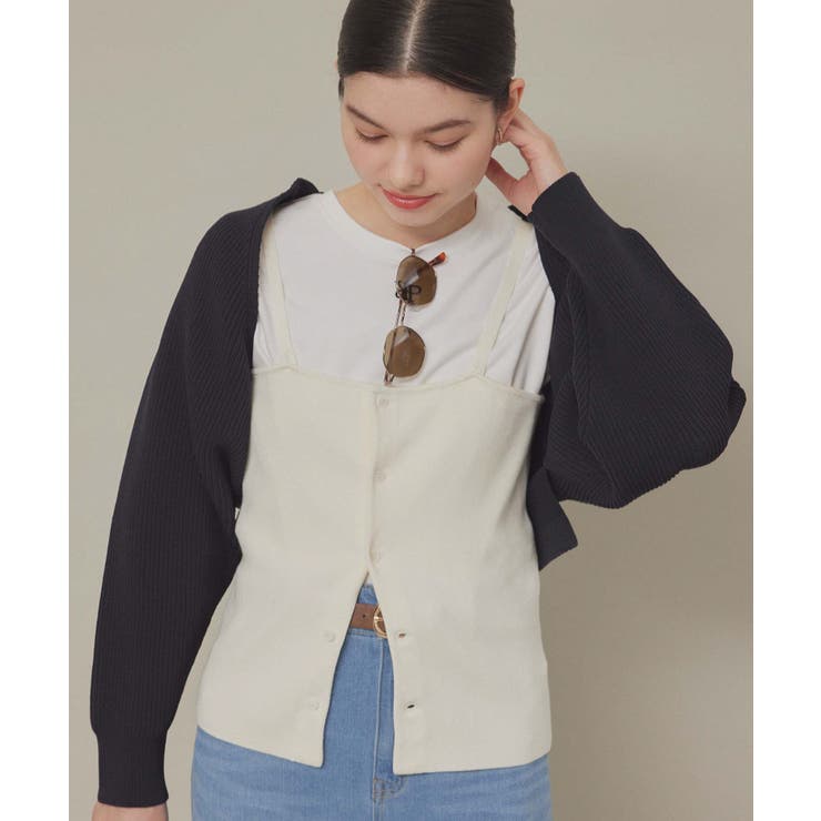 スポンディッシュショートカーディガン | ROPE' PICNIC | 詳細画像4 