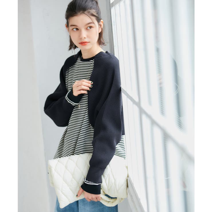 スポンディッシュショートカーディガン | ROPE' PICNIC | 詳細画像7 