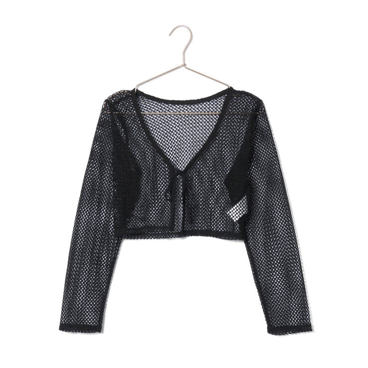 クロップドメッシュカットカーディガン | ROPE' PICNIC | 詳細画像12 