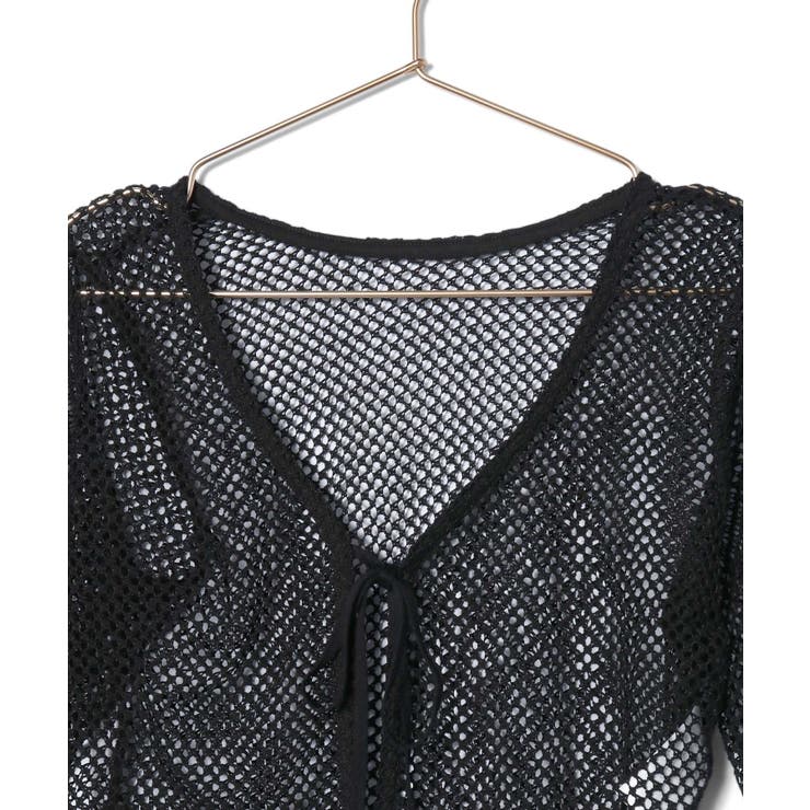 クロップドメッシュカットカーディガン | ROPE' PICNIC | 詳細画像14 