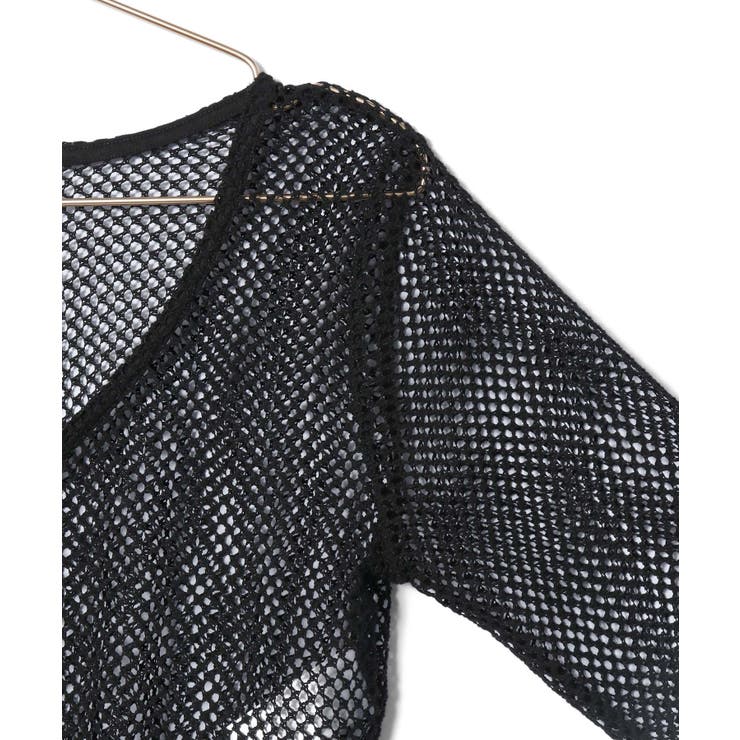 クロップドメッシュカットカーディガン | ROPE' PICNIC | 詳細画像15 