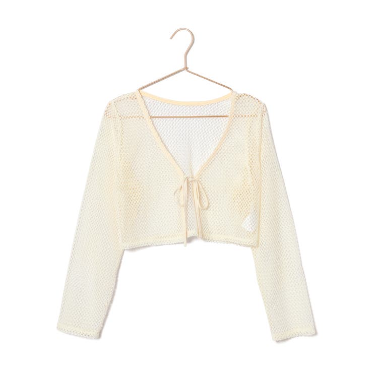 クロップドメッシュカットカーディガン | ROPE' PICNIC | 詳細画像21 