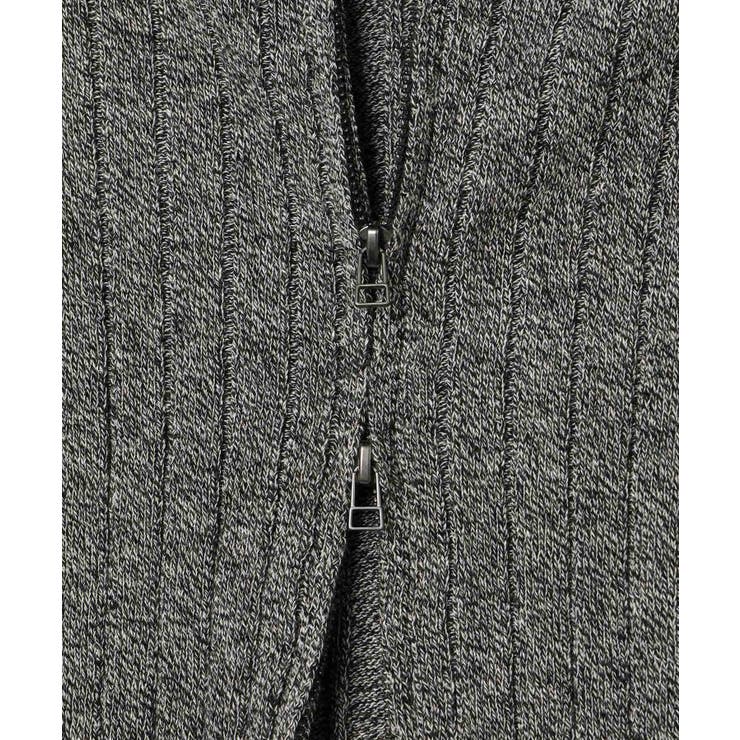 フロントジップショート丈メランジニットプルオーバー | ROPE' PICNIC | 詳細画像26 