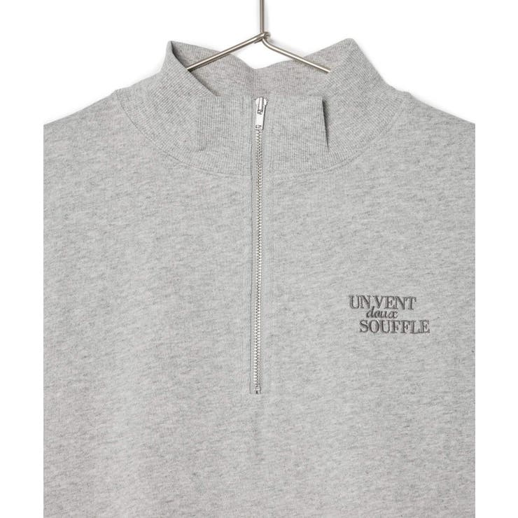 セットアップ対応/ロゴ刺繍ハーフジッププルオーバー | ROPE' PICNIC | 詳細画像14 