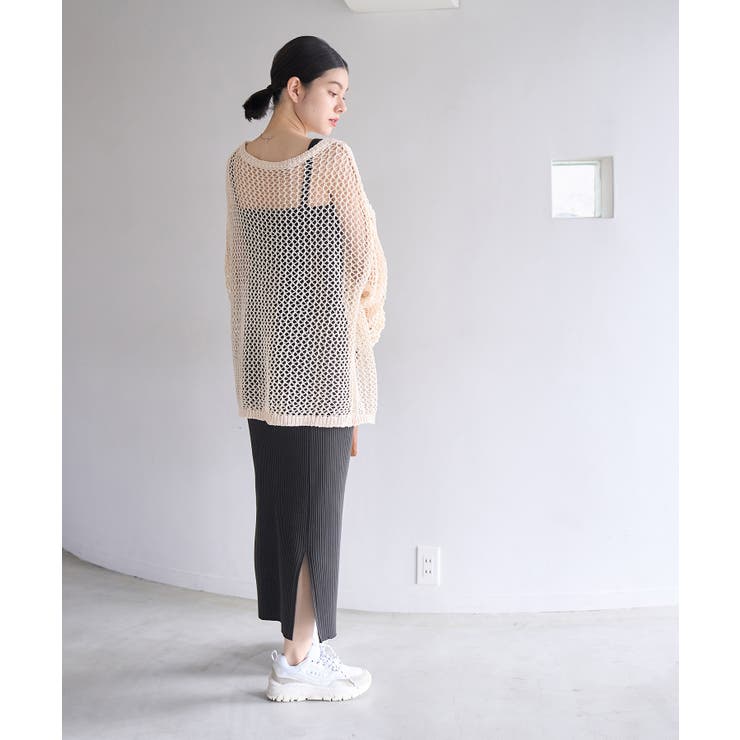 メッシュニットトップス | ROPE' PICNIC | 詳細画像10 