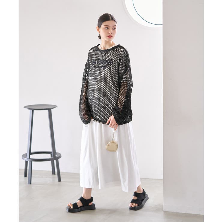 メッシュニットトップス | ROPE' PICNIC | 詳細画像3 