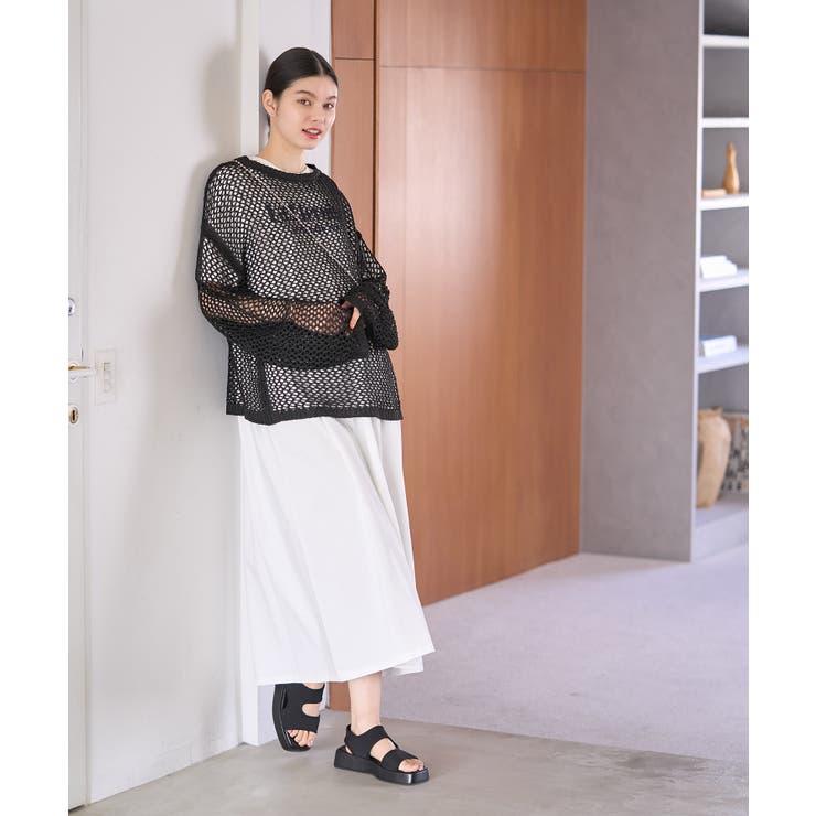 メッシュニットトップス | ROPE' PICNIC | 詳細画像5 