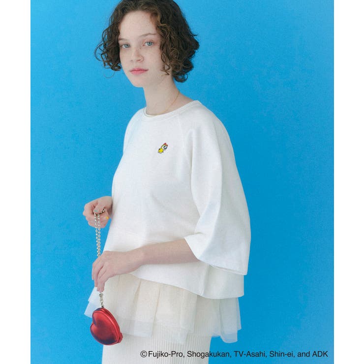 ホワイト(10) | 【ドラえもんコレクション】裏毛トップス | ROPE' PICNIC