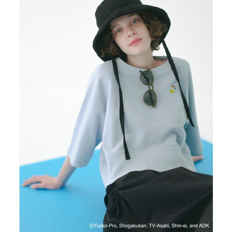 サックス(48) | 【ドラえもんコレクション】裏毛トップス | ROPE' PICNIC