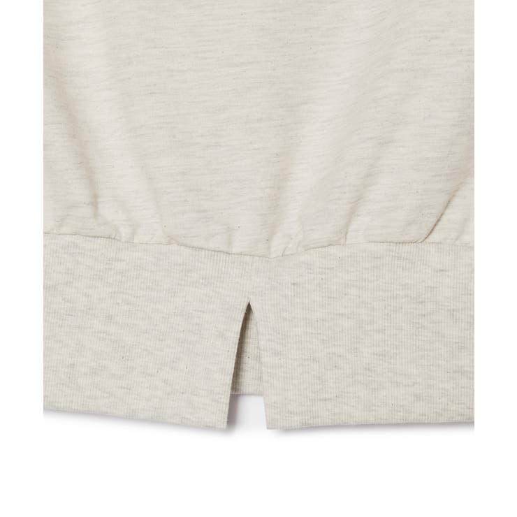 汗染み防止/バックスリットフレンチスリーブミニ裏毛プルオーバー | ROPE' PICNIC | 詳細画像36 