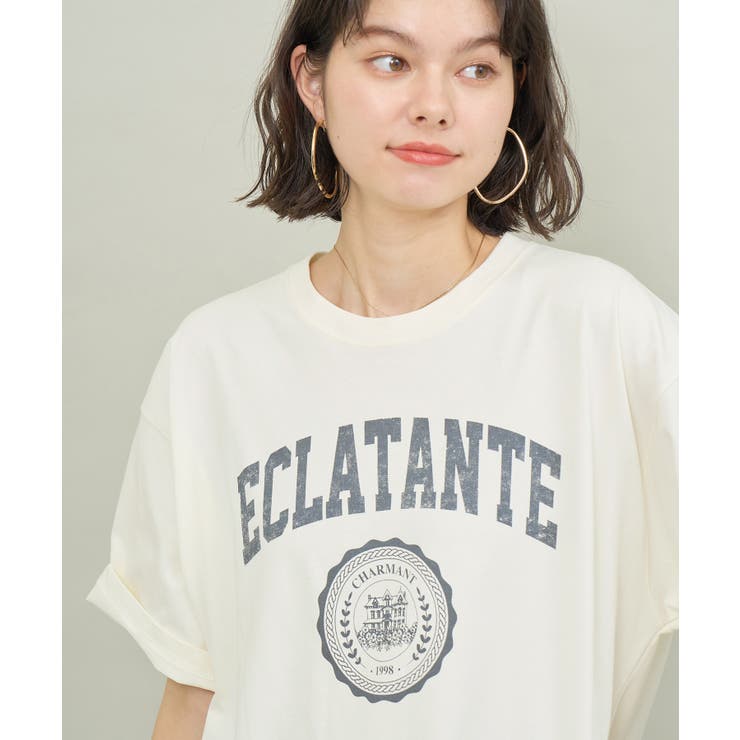 カレッジロゴオーバーTシャツ | ROPE' PICNIC | 詳細画像1 