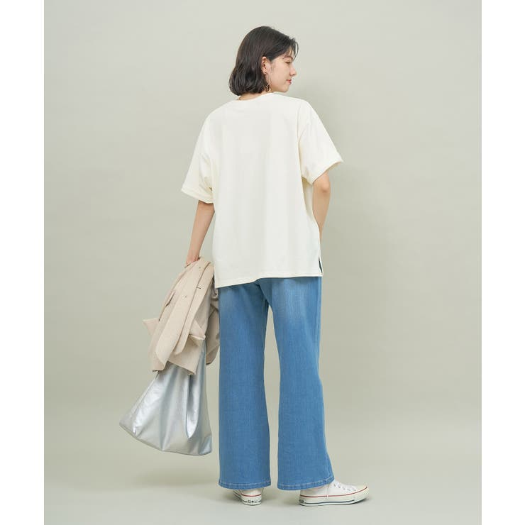 カレッジロゴオーバーTシャツ | ROPE' PICNIC | 詳細画像25 