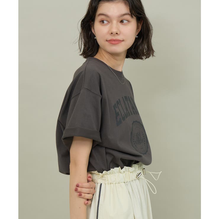 カレッジロゴオーバーTシャツ | ROPE' PICNIC | 詳細画像7 