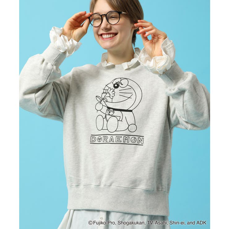 ライトグレー(08) | 【ドラえもんコレクション】裏毛スウェット | ROPE' PICNIC
