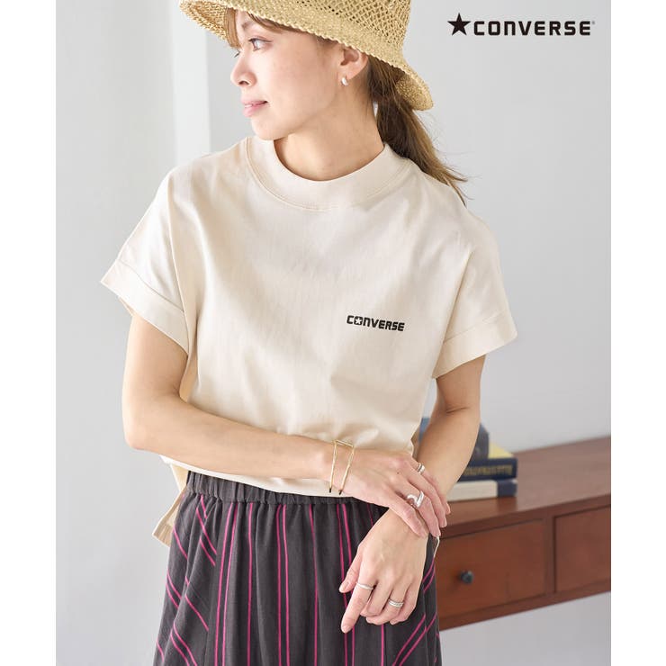 CONVERSE/コンバース】コーマ天竺BIGフレンチTシャツ[品番