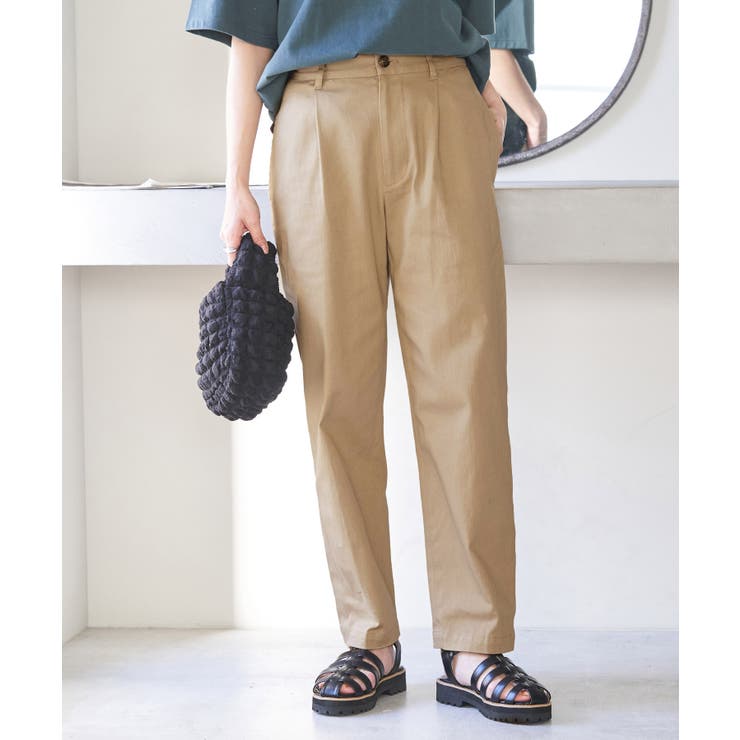 チャコール(06)】綿ストレッチチノパンツ[品番：RPCW0034847]｜ROPE' PICNIC（ロペ ピクニック）のレディースファッション通販｜SHOPLIST（ショップリスト）