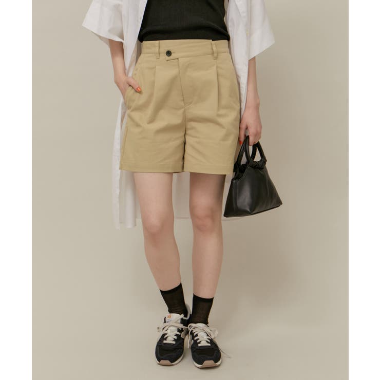 デザインベルトチノショートパンツ[品番：RPCW0044137]｜ROPE' PICNIC