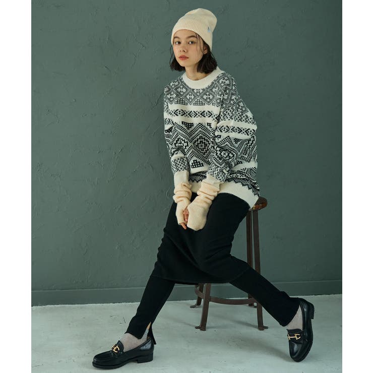 リブスカート付きカットパンツ | ROPE' PICNIC | 詳細画像2 