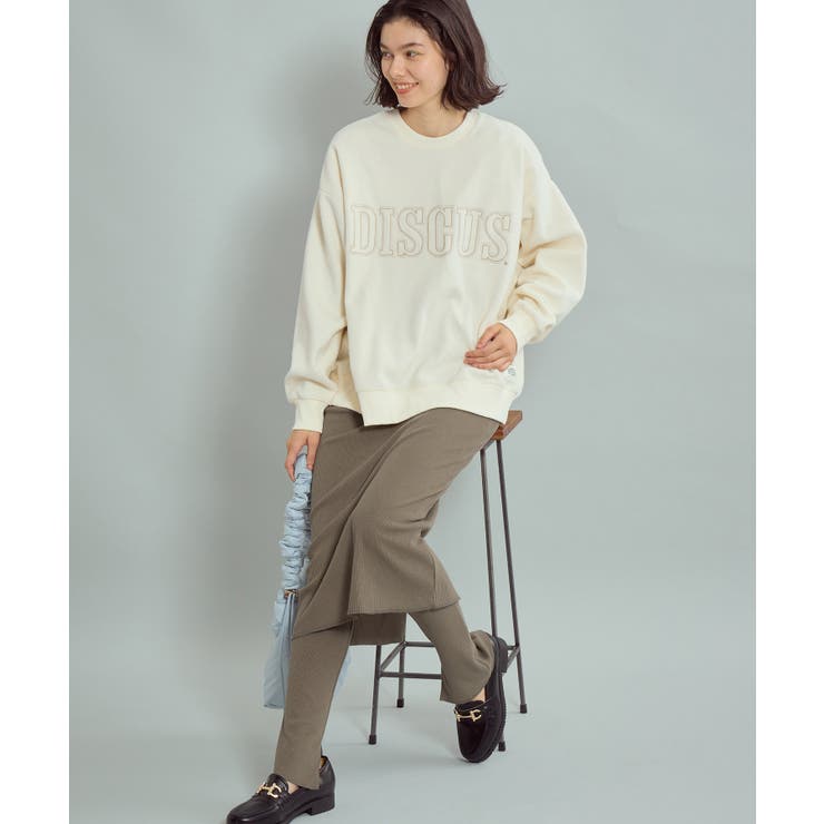 リブスカート付きカットパンツ | ROPE' PICNIC | 詳細画像6 